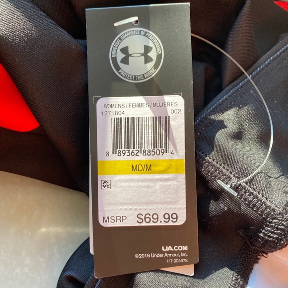 (CLOSET CLOSING FINAL SALE) Under Armor USA Sports Bra and Leggings Set - Picture 12 of 15